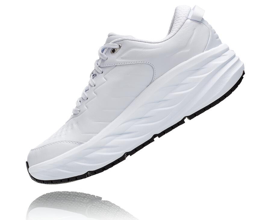 Hoka One One Hardloopschoenen Heren - Bondi Sr - Wit - QG4916203